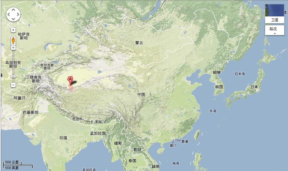 新疆于田县发生7.3级地震