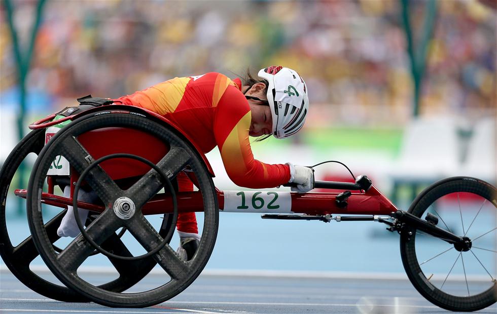 中国选手黄丽莎打破女子100米T53级世界纪录