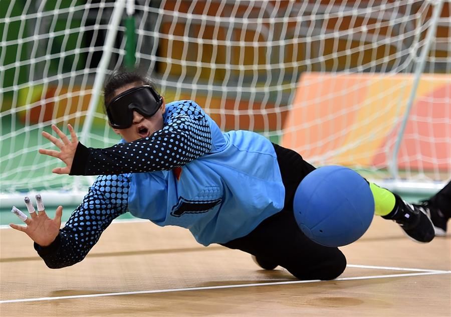 残奥会盲人门球中国女队晋级决赛(5)_中国军团