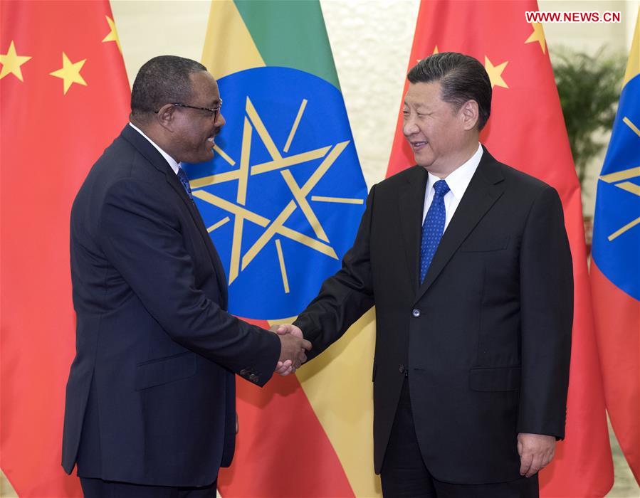 Xi proposes advancing China-Ethiopia ties