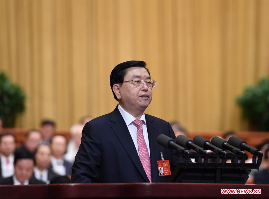 China's national legislature stresses unity around Xi as core