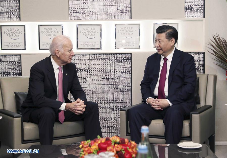 Xi calls for joint efforts in building long-term, stable China-U.S. relations