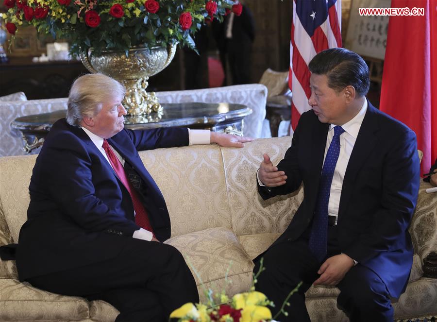 Spotlight: Xi, Trump engage in deep-going, friendly, long-time talks at Mar-a-Lago resort