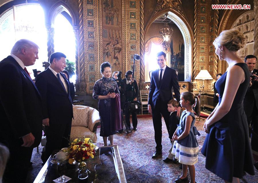 Spotlight: Xi, Trump engage in deep-going, friendly, long-time talks at Mar-a-Lago resort