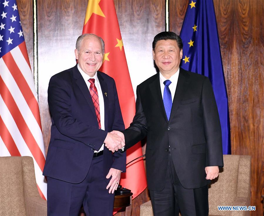 Xi meets Alaskan governor, urges more regional cooperation