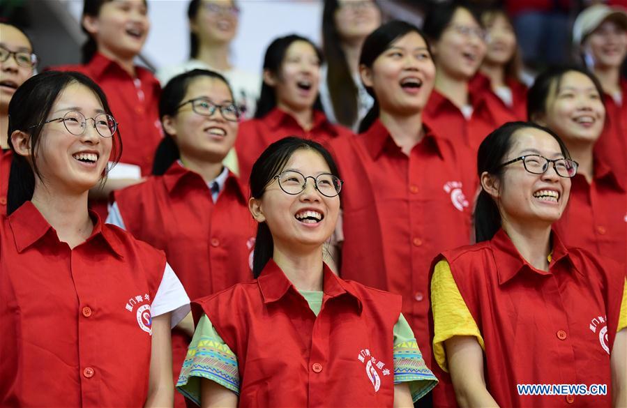 Volunteers prepare for upcoming BRICS Summit in Xiamen