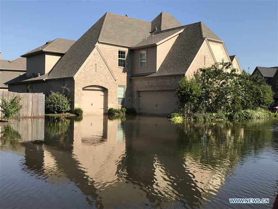 discharging of dams results in new flooding areas in houston