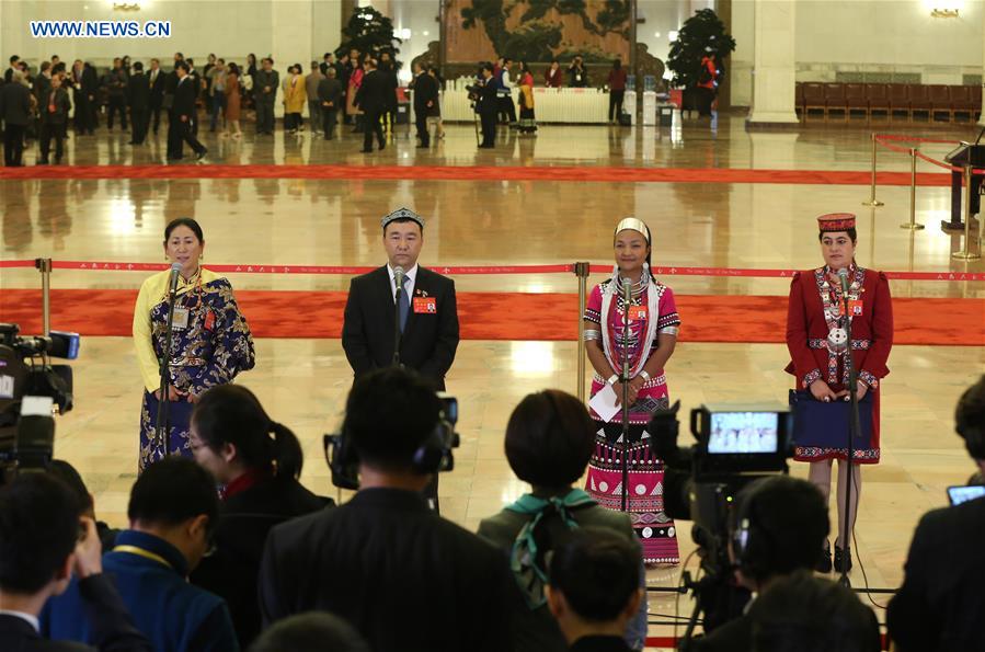 Delegates to 19th CPC National Congress receive interview
