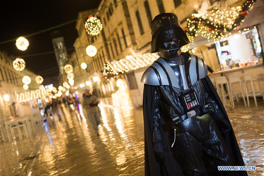 star wars: the last jedi premieres in dubrovnik, croatia