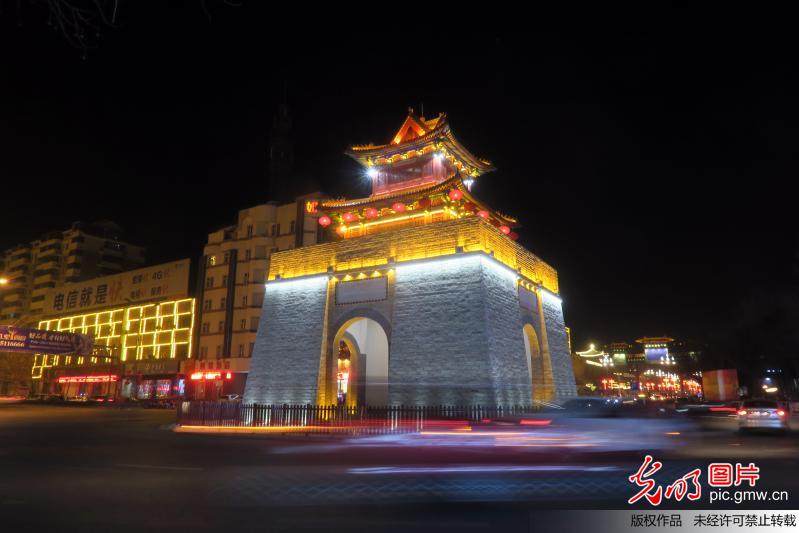 Colored lights across China to celebrate Spring Festival