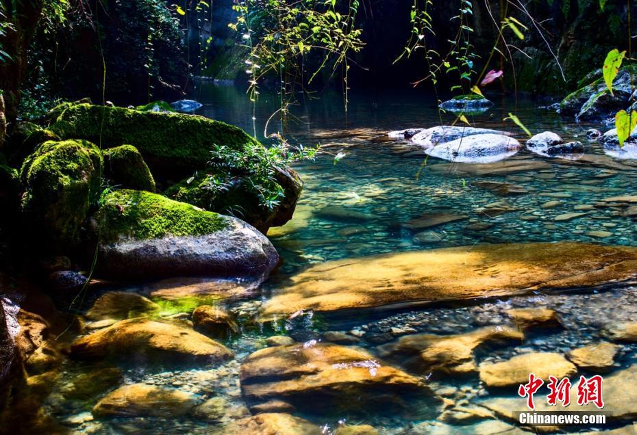 Scenery of fairyland-like Qingjiang National Geopark in C China
