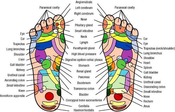 Traditional Chinese Medical Science Tips 1: acupoints‬ in feet