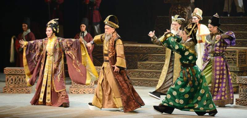Beilu Bangzi Opera performed in Beijing