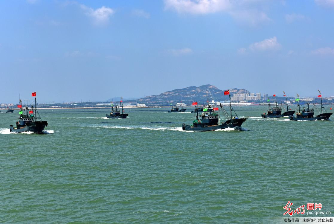 Fishing season starts in Shandong