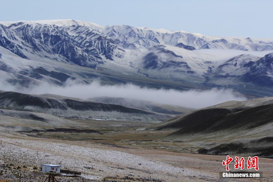 Stunning scenery of snow-covered Qilian Mountain in NW China’s Gansu
