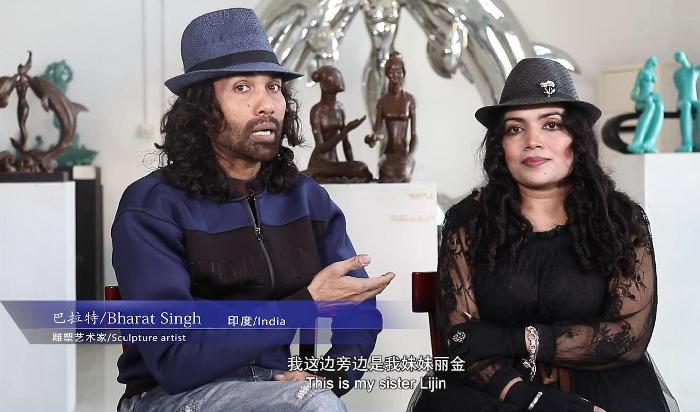 Sculpture artist Bharat Singh: Indian siblings’ Beijing story