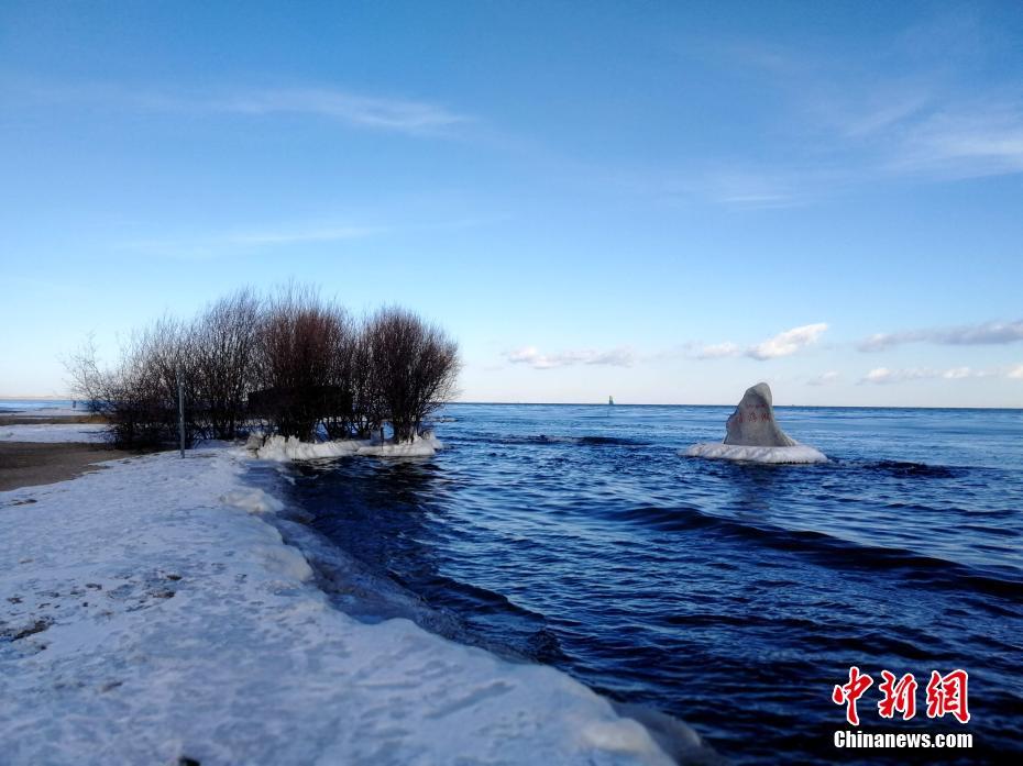 Scenery of Qinghai Lake in NW China