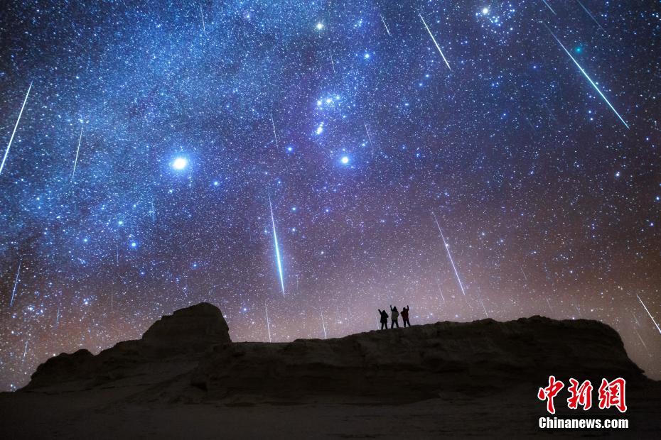 Stunning scenery of starry sky in NW China’s Qinghai
