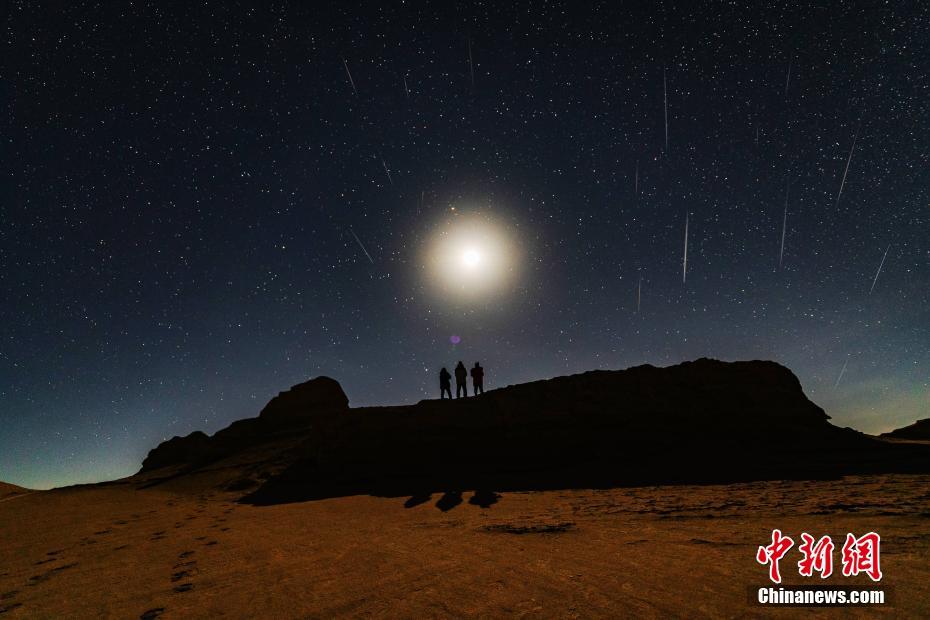 Stunning scenery of starry sky in NW China’s Qinghai