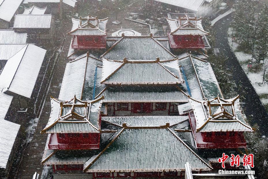 Aerial view of Oriental SaltLake Resort in E China’s Jiangsu
