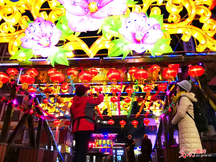 Lantern show held to celebrate Lantern Festival in SW China’s Sichuan