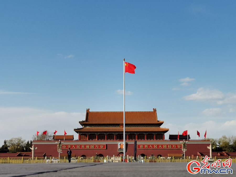 A glimpse of Tiananmen Square during China’s “two sessions”