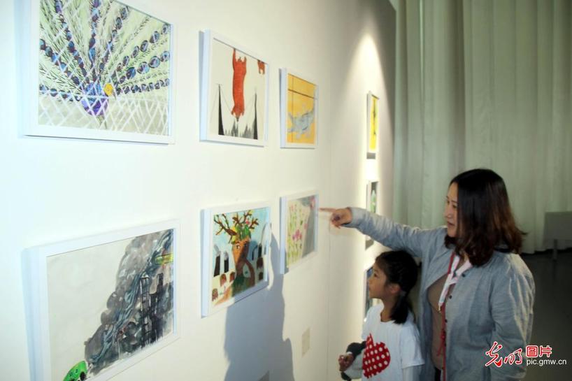Children visual arts exhibition held in E China’s Suzhou
