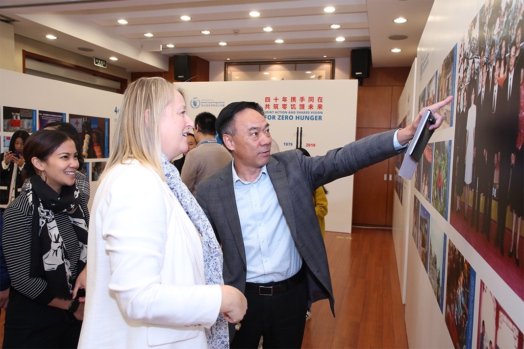 Exhibition held to mark 40th anniversary of WFP-China partnership