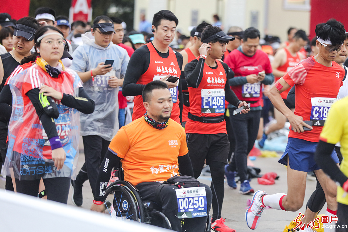 In pics: Highlights of 2019 Beijing Marathon