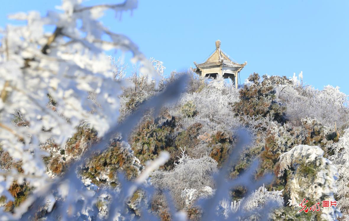 Snow scenery of Mount Heng in China’s Hunan