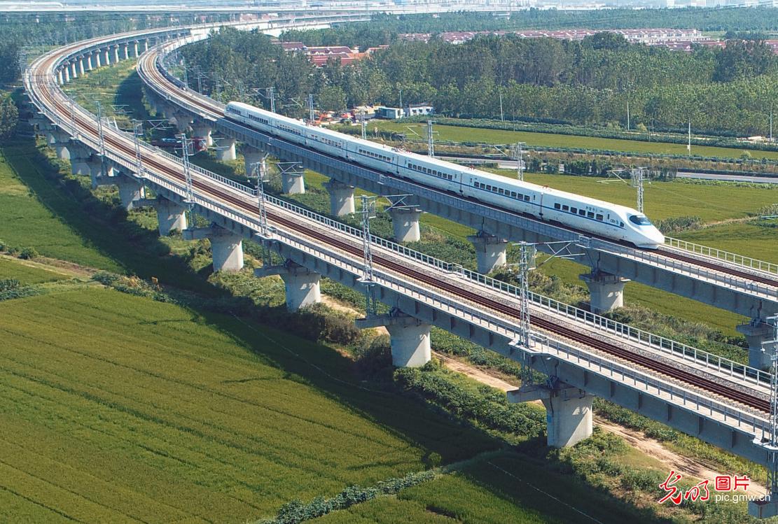 江苏连云港:东海连徐高铁开始联调联试