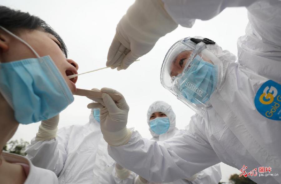 Emergency drill held in C China to prevent a resurgence of infections in autumn and winter