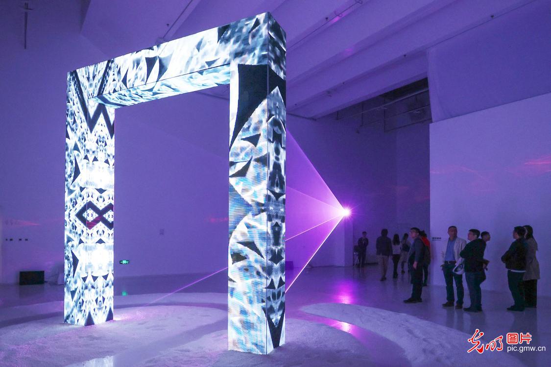 Immersive art exhibition open to public at Horizon Times Art Museum in Beijing