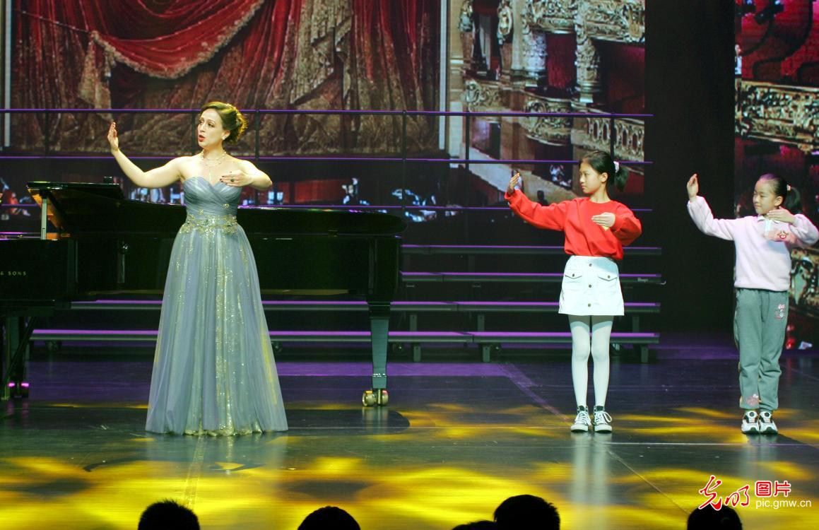 Chinese classical songs performed by kids together with foreign singers in Suzhou Chinese classical songs performed by kids together with foreign singers in Suzhou