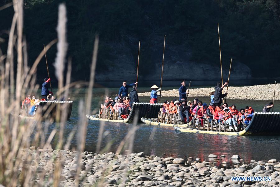 Scenery of Wuyi Mountain in Fujian