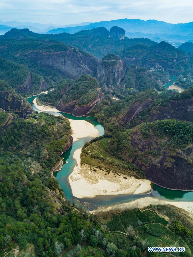 Scenery of Wuyi Mountain in Fujian