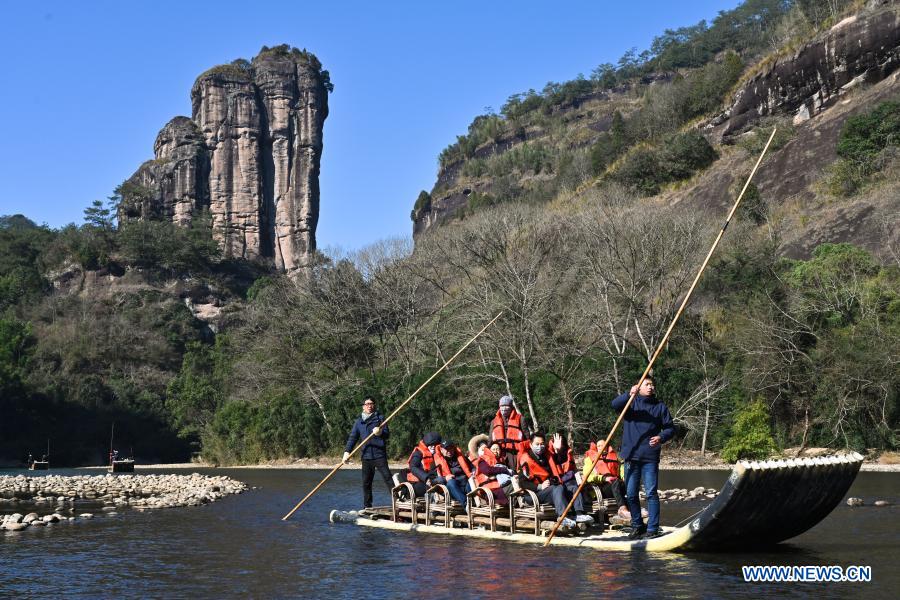 Scenery of Wuyi Mountain in Fujian