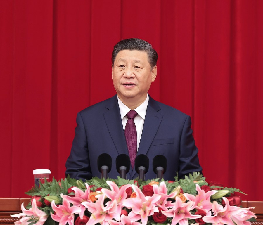 Xi Focus: Leading China to accomplish first centenary goal