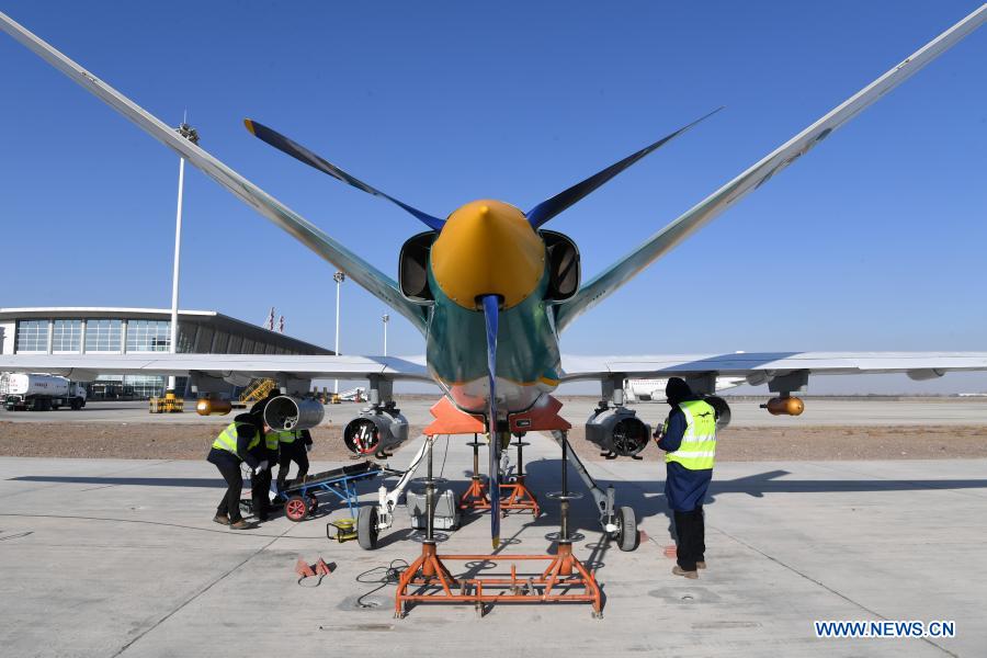 China deploys large UAV for ecological protection