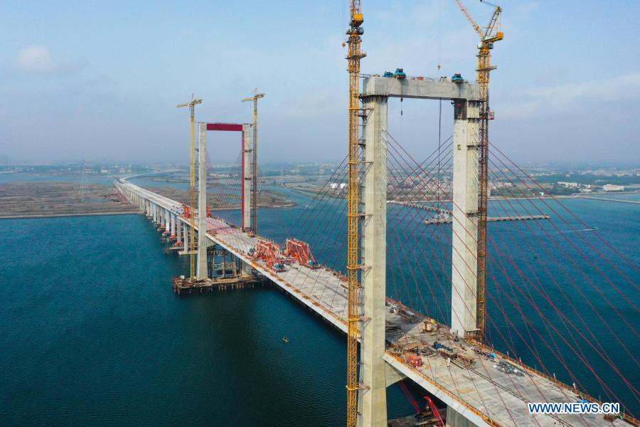 Tiaoshun Bridge finishes final stage for closure
