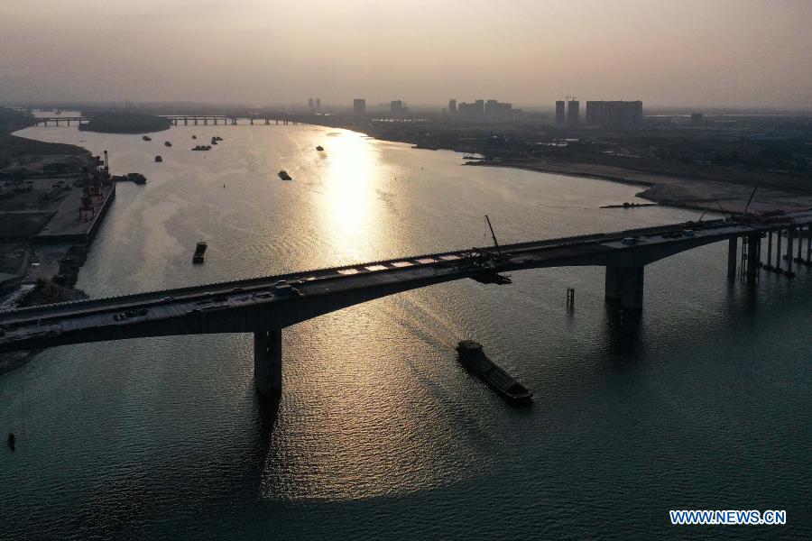 Beijiang Super Major Bridge join together in Guangdong