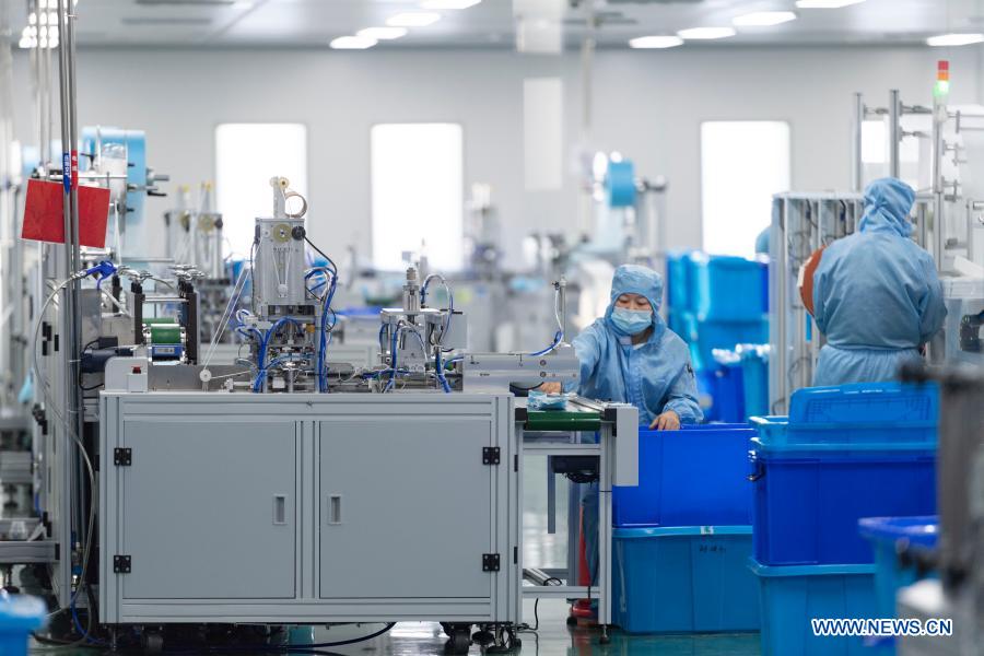 Heilongjiang promotes medical supplies production to ensure epidemic control and prevention efforts