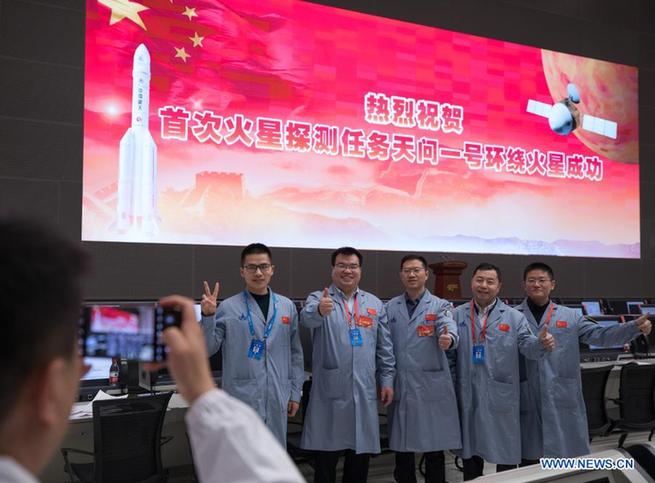 China's Tianwen-1 probe enters orbit around Mars