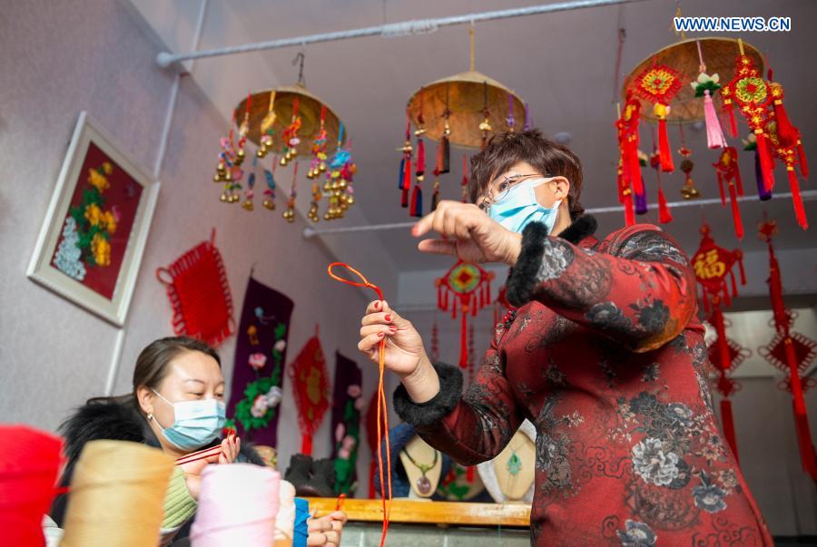 Pic story of intangible cultural heritage inheritors in Yinchuan
