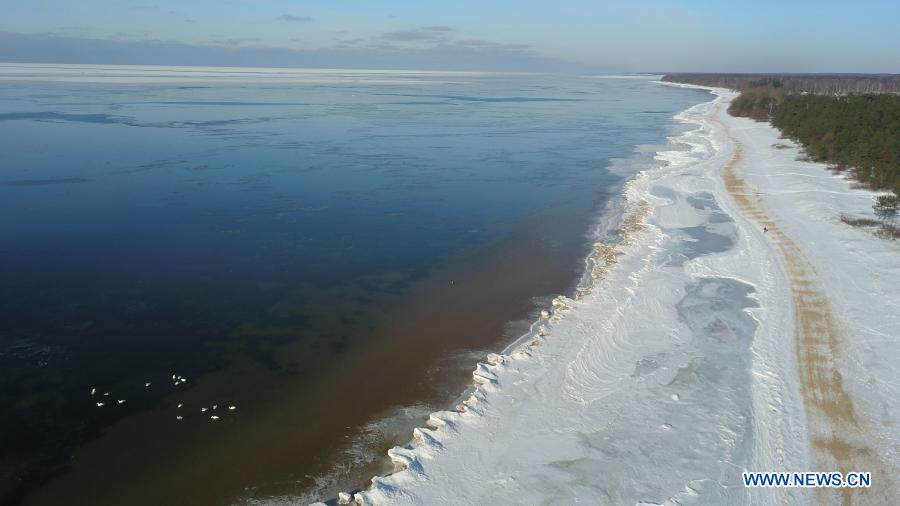 Ice scenery in Latvia