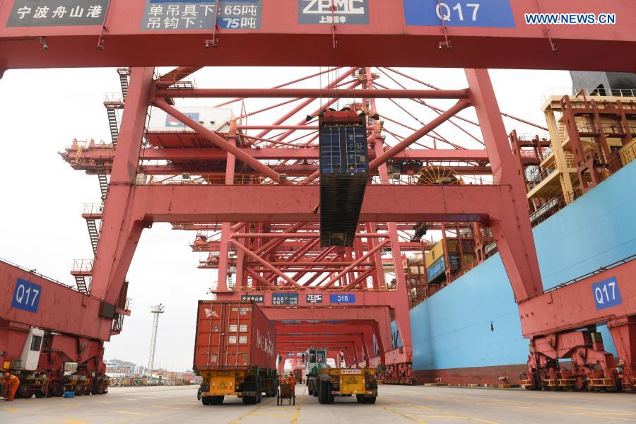 Ningbo Zhoushan Port sees cargo throughput reach 1.172 billion tons in 2020