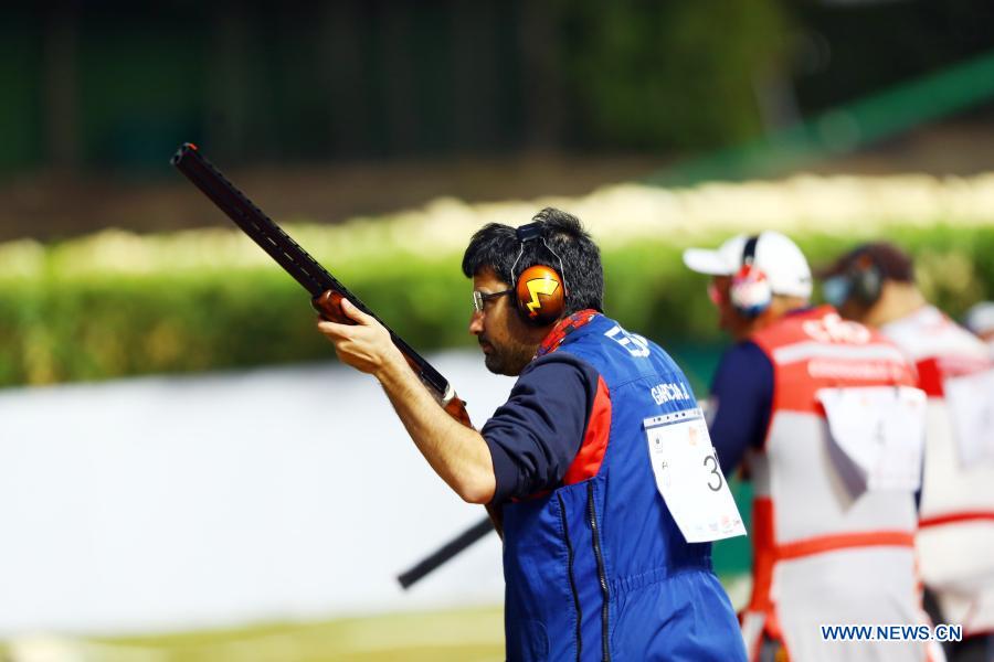 Highlights of men's trap final at ISSF World Cup Shortgun in Cairo