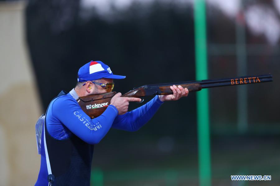 Highlights of men's trap final at ISSF World Cup Shortgun in Cairo