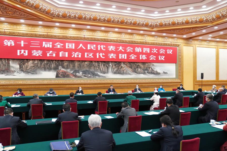 Xi Focus: Xi stresses new development philosophy, ethnic unity during legislative session