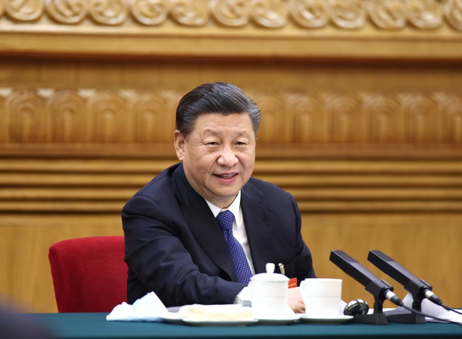 Xi Focus: Xi stresses new development philosophy, ethnic unity during legislative session